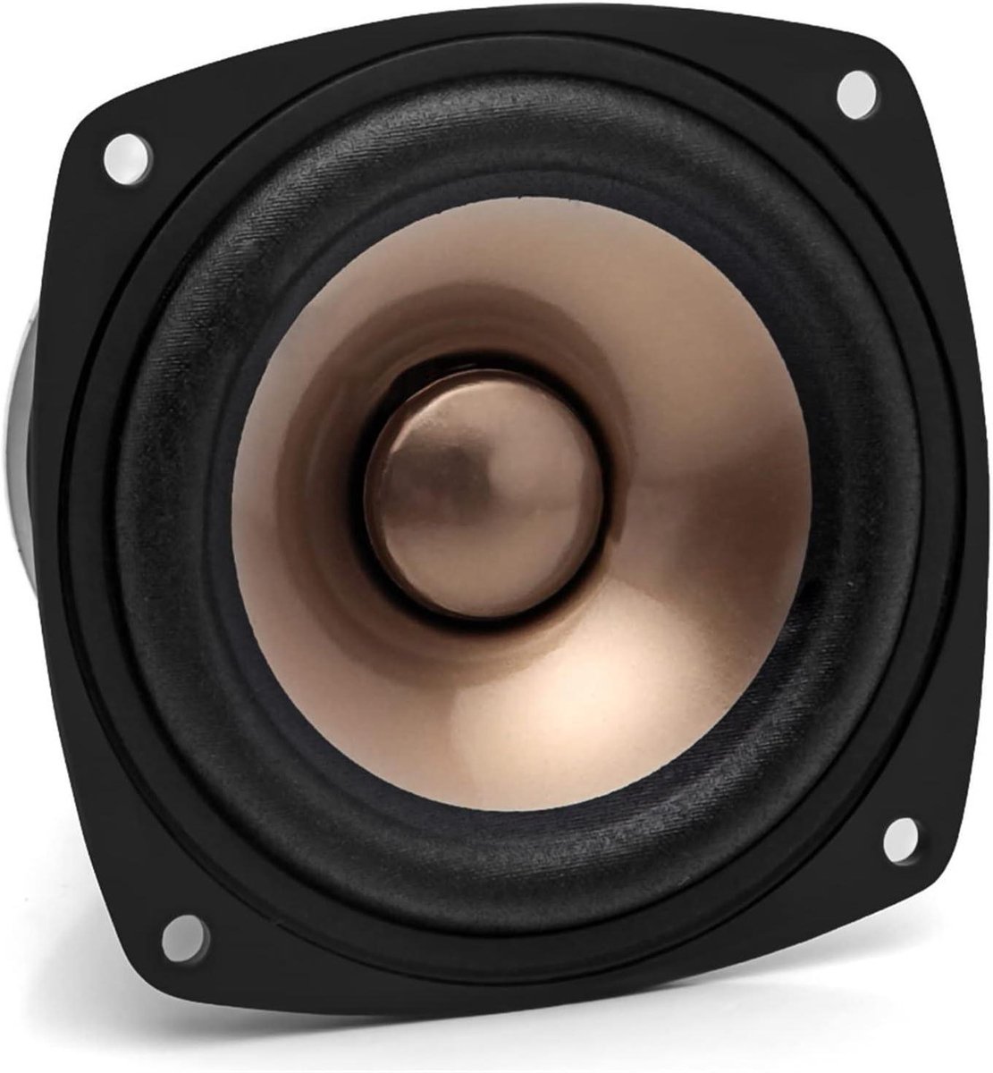 4 Inch Luidspreker - Full Range Speaker - Muziek Luisteren - Hoogwaardig Geluid - 4 Ohm 100W - Goud
