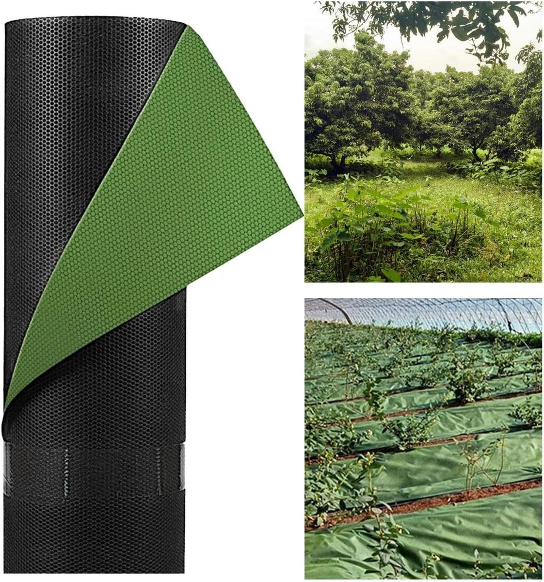 Landscaping Stof, Geweven Vochtvasthoudende Cover, Outdoor Gazon Gras Stof Mulch, voor Outdoor Achtertuin Boerderij Patio Gazon Zwembad Groente Patch