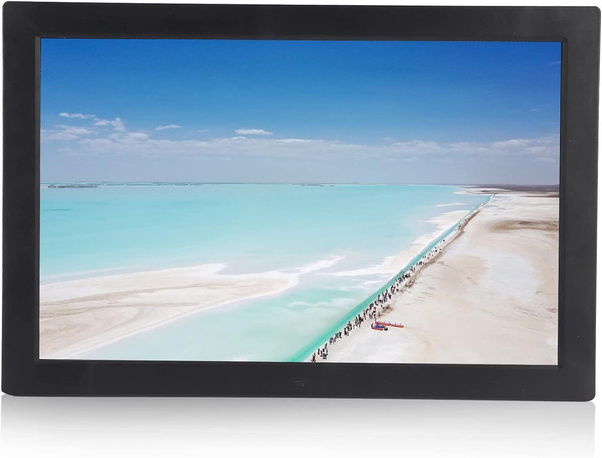 Digitale Fotolijst - Multimedia Display - Herinneringen Tonen - Dual Control - 17 Inch - Zwart