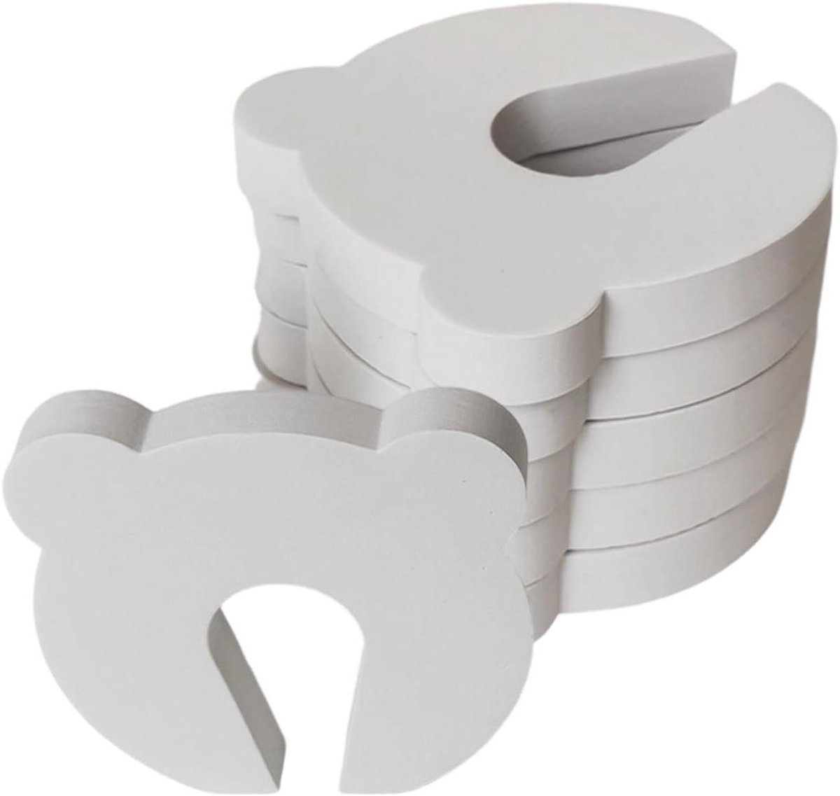 Deurstopper Set - Zachte Stoppers - Veiligheid Thuis - Dierenvorm Design - 6 Stuks - Uniek