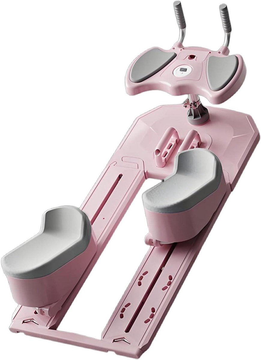 Rugspiertrainer Buikspierapparaat - Core trainer strekker - Taille versteviging - 3 Hoogtes instelbaar - 70 Cm slaglengte - Roze