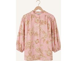 Amaya Amsterdam Juno Blouse Chemisiers Femme - Rose - Taille XS