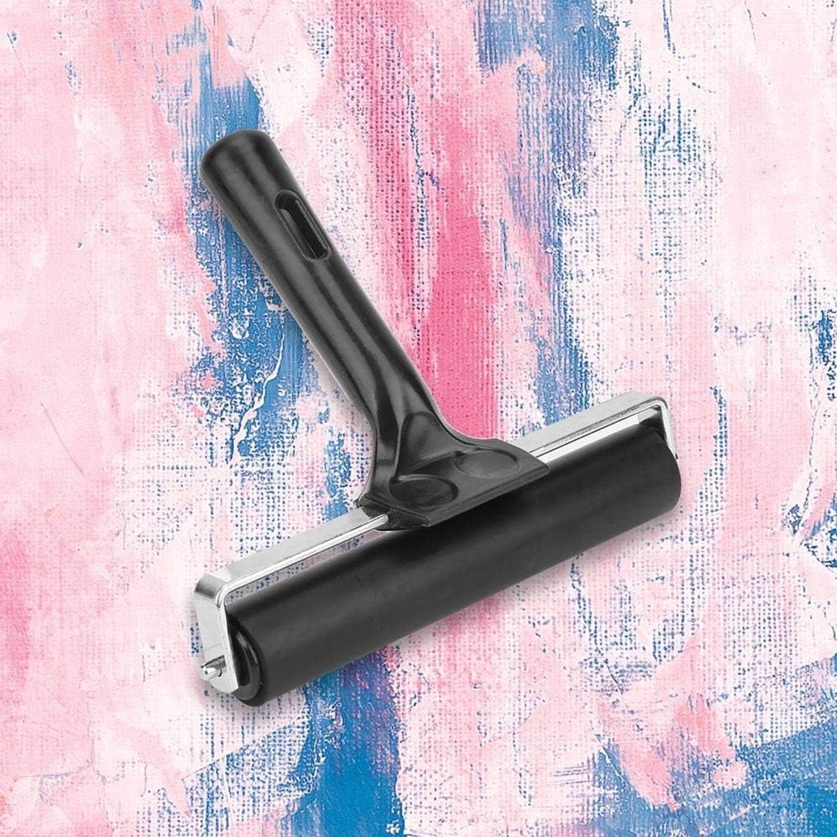 Rubber Roller voor Creatieve Projecten - Ink Roller voor Printmaking, Kaarten Maken en Acrylverf Gebruik