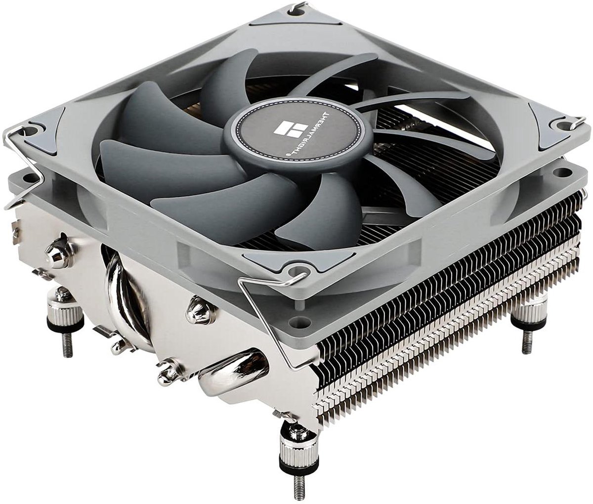CPU Luchtkoeler - Processor Koeler - Computer Koelen - Ultra Lage Hoogte - 47 mm - Zilver