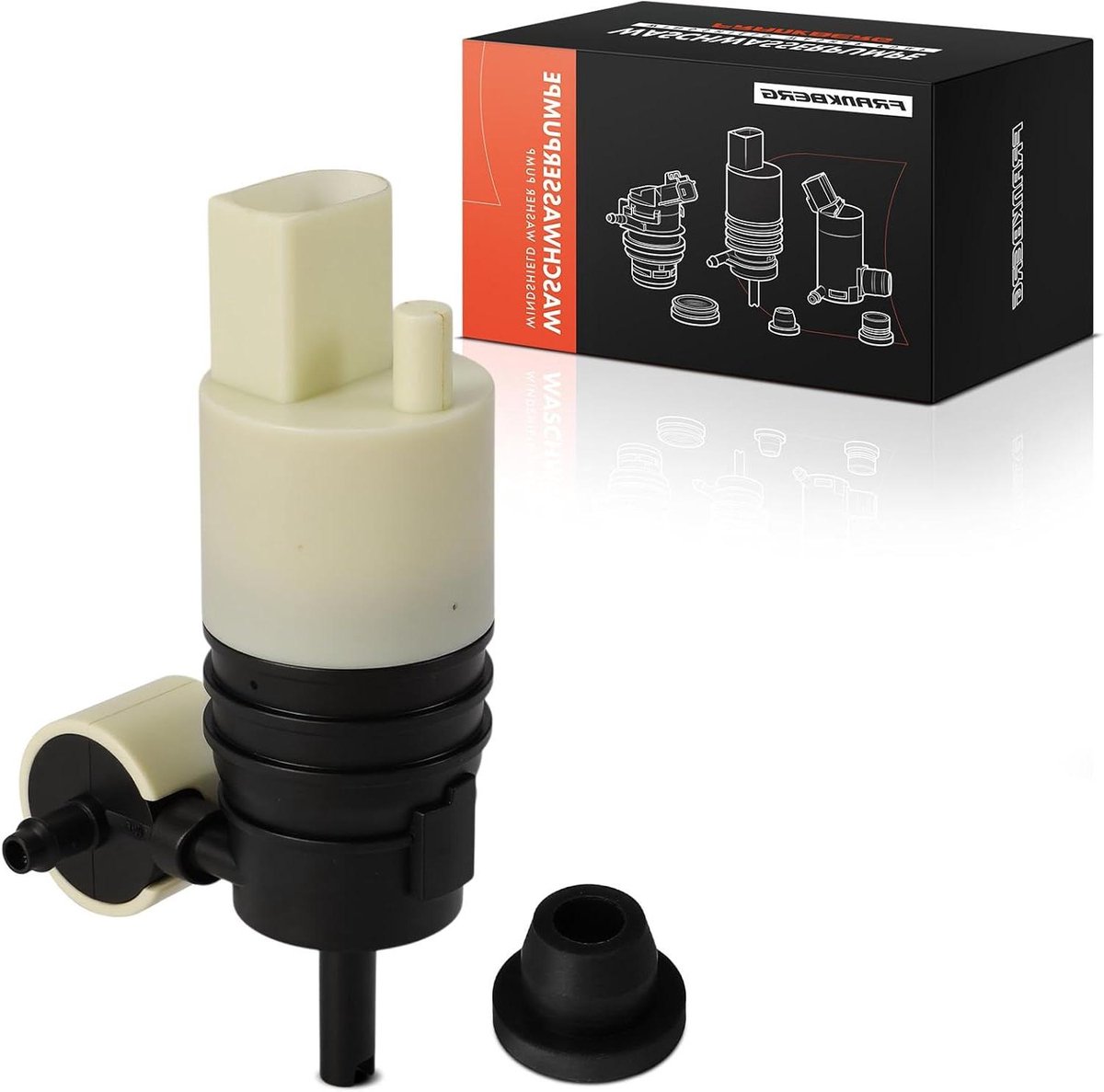 Ruitensproeierpomp - Waswaterpomp - Ruiten Reinigen - Directe Vervanging - 12 x 8 x 6 cm - null