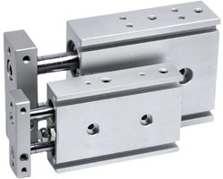 Luchtcilinder Dubbelwerkend - Pneumatische Cilinder - Machine Automatiseren - Twin-Rod Ontwerp - 100 mm Slag - Metaal