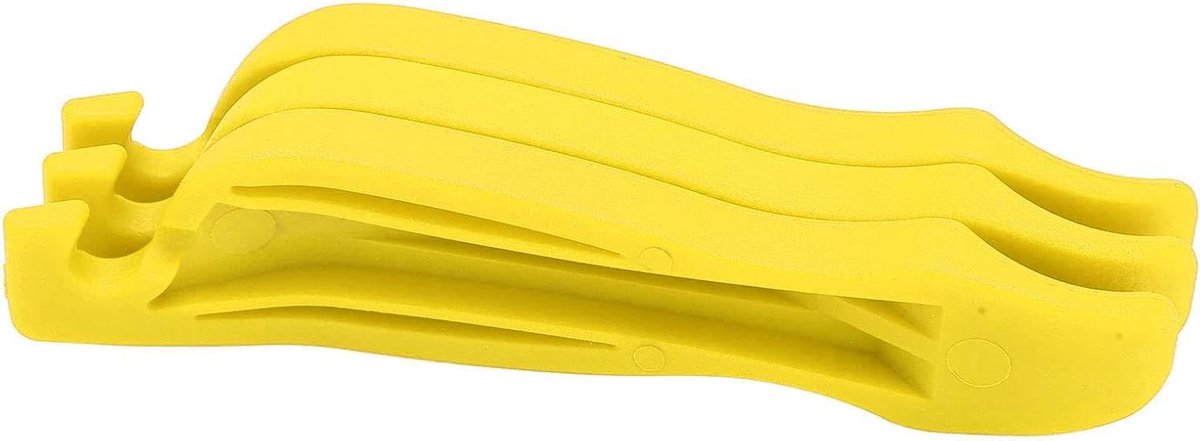 Fietsband Koevoet - Bandenlichter Tool - Fietsband Reparatie - Duurzaam Antislip - 9.7 x 44.7 Inch - Geel