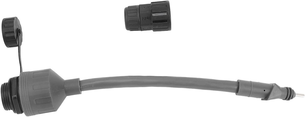 Ethernet Adapter - Koppelkabel Router - Stabiele Netwerkverbinding - IP68 Regenbestendig - 22AWG - Zwart