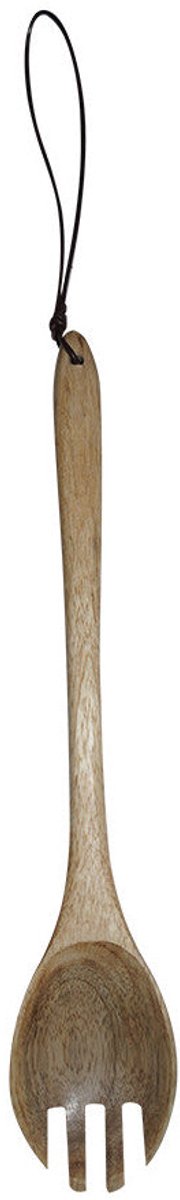 Sla vork | mango hout | 30cm