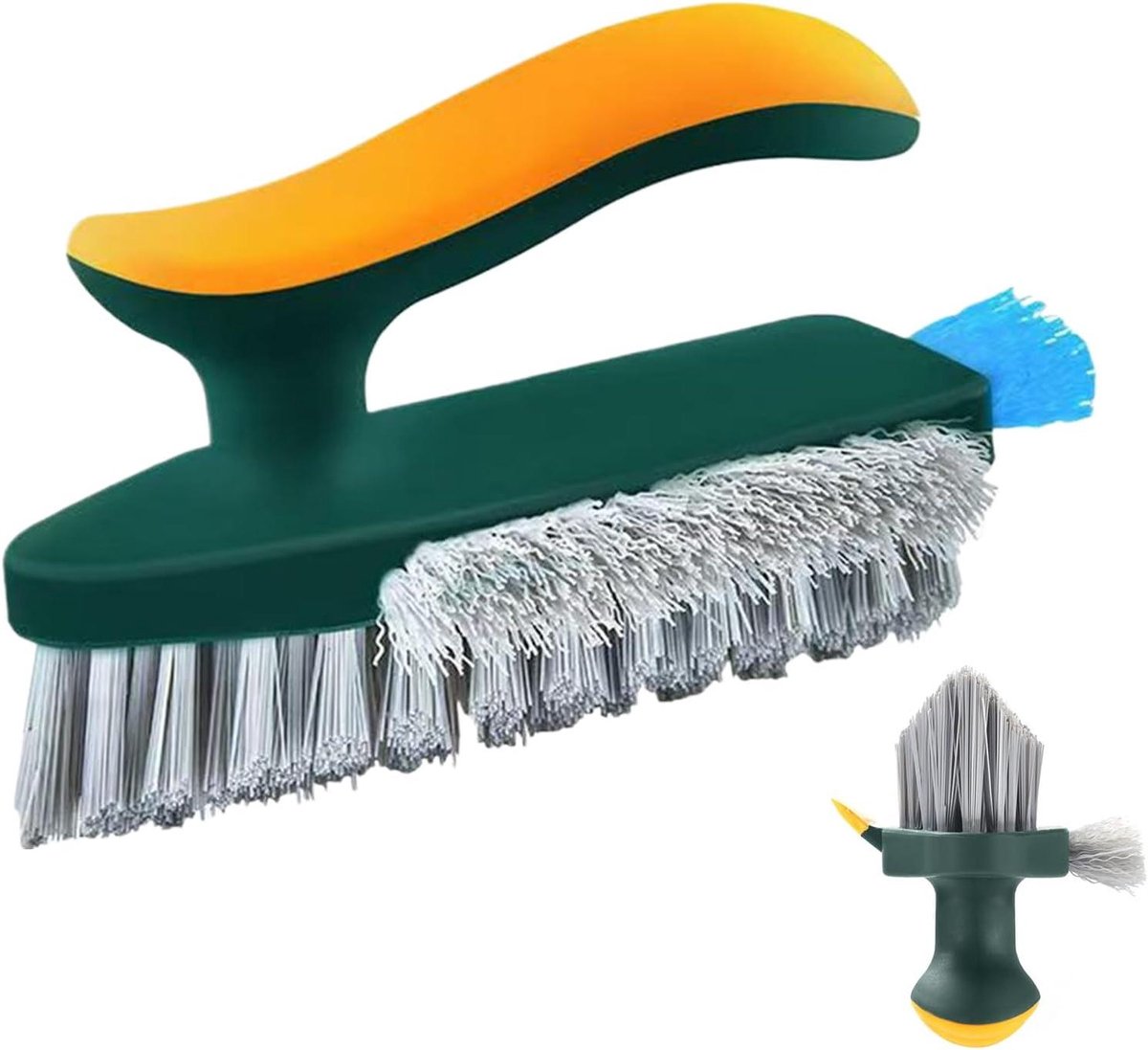 Kier Reiniger - Vlekkenverwijderaar - Gedetailleerd Schoonmaken - Ergonomisch Ontwerp - 16x10x8 cm - Groen