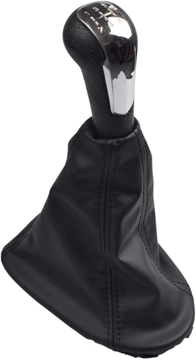 Pookknop Pookhoes - Schakelknop Set - Comfortabel Schakelen - 5 Versnellingen - 10x10 millimeter - Mat Zilver — afbeelding 2