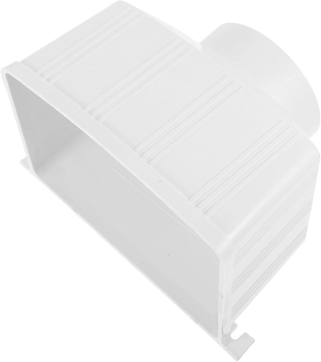 Afvoer Dekkingssysteem - Regenpijp Module - Waterbeheer Huis - Villaspecifiek Ontwerp - 24.8 x 16.5 cm - Wit
