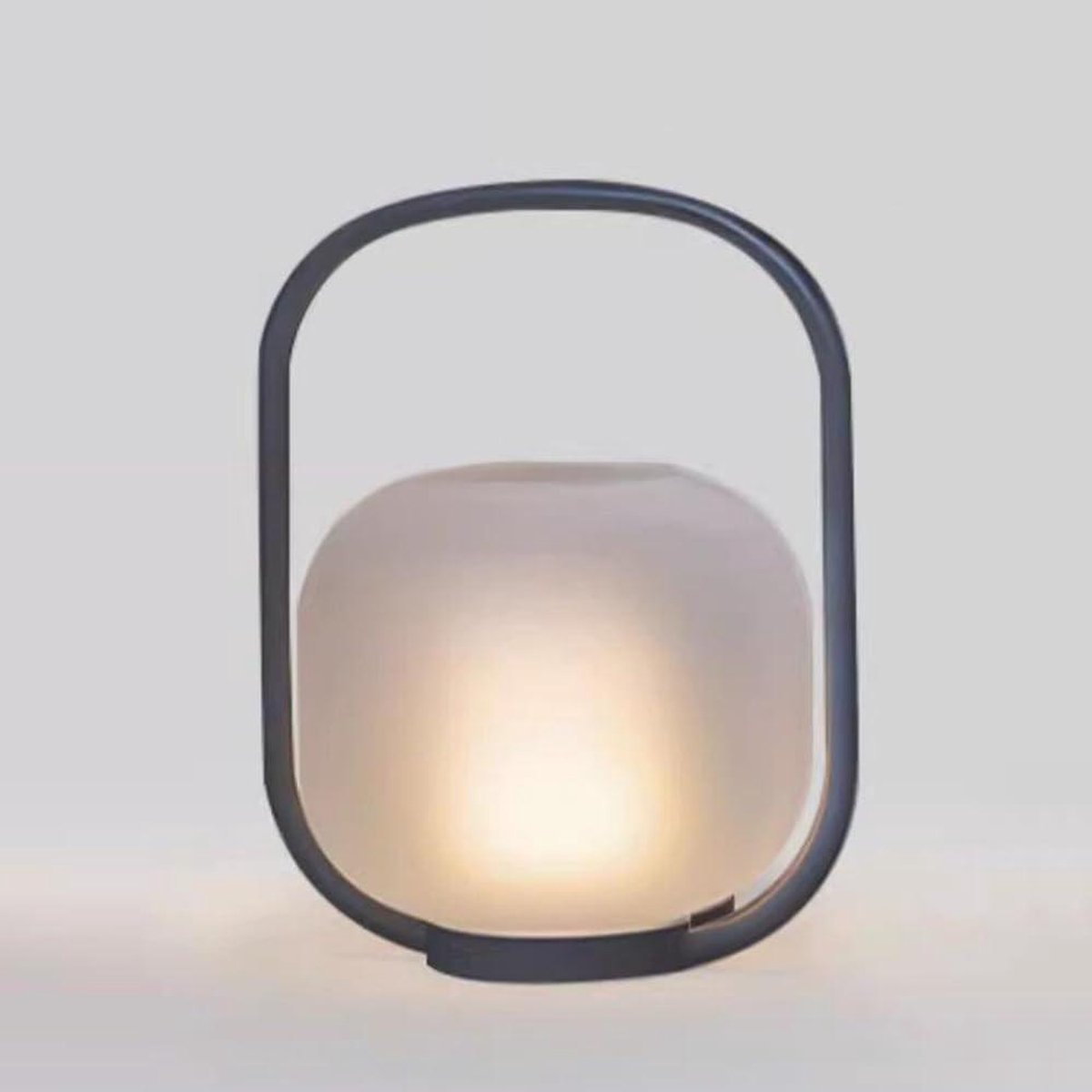 Zonne lantaarn paal - Buitenlamp tuin - Sfeer verlichting - Draagbaar handvat - 41x52cm - 