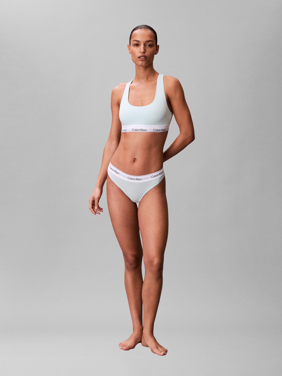 Calvin Klein Ondergoed Bh's Calvin Klein Ongevoerde Bralette - Fashion Wear - Vrouwen Groen
