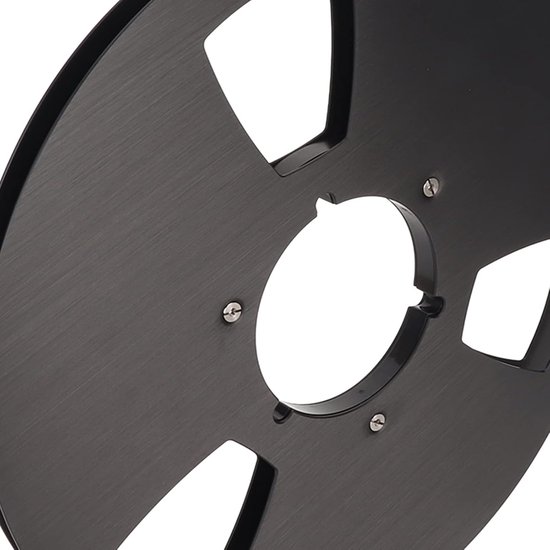 Lege Tape Spoel - Open Reel Spoel - Geluidsopname Herstellen - 3 Gaten Flens - 10 Inch - Zwart — afbeelding 5