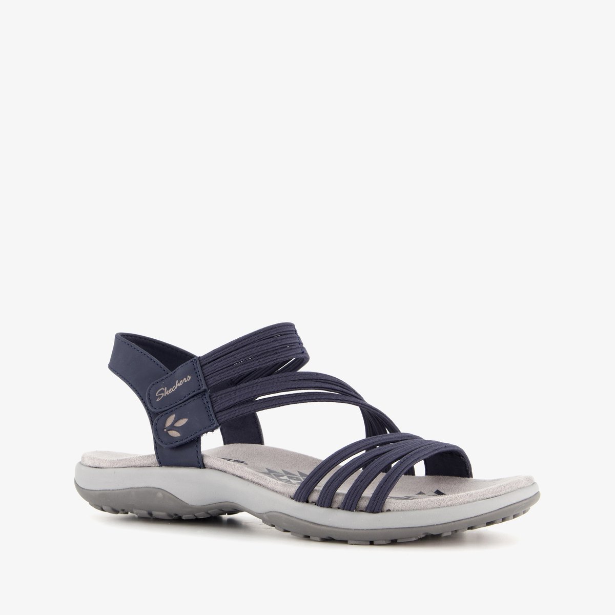Skechers Reggae Slim Coffee dames sandalen – Extra comfort Memory Foam Blauw