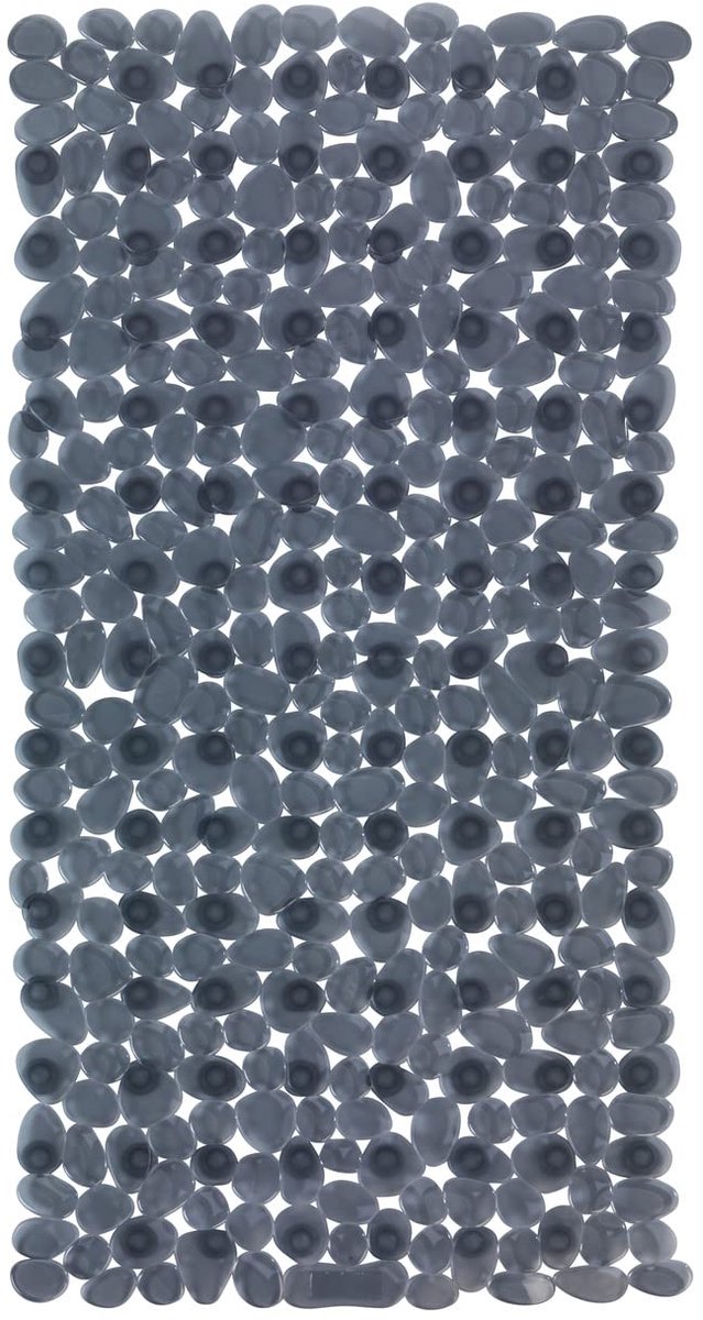 Ibenzoa® Veiligheidsbadmat in Modern Antraciet met Zuignappen voor Optimale Grip en Comfort