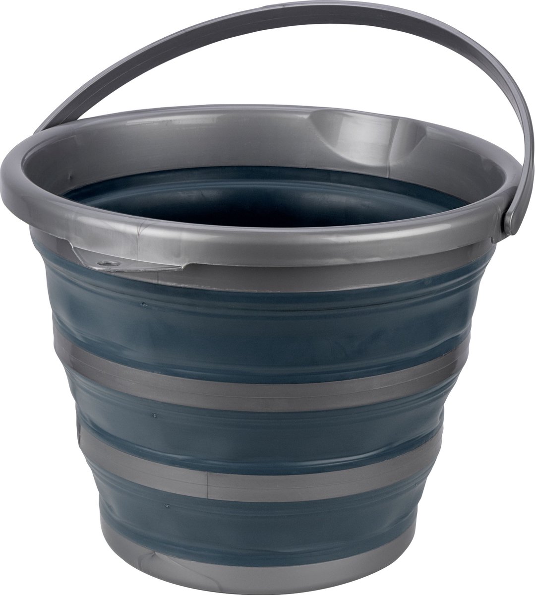 Abbey Camp Emmer - Opvouwbaar - Grijs - Ca. 10 liter - Met Handvat