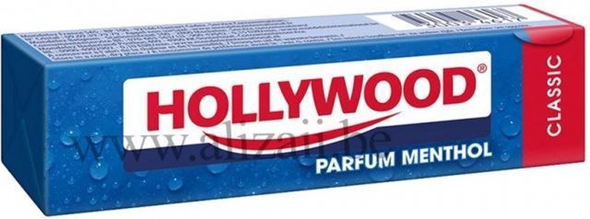 HOLLYWOOD MENTHOL KAUWGOM