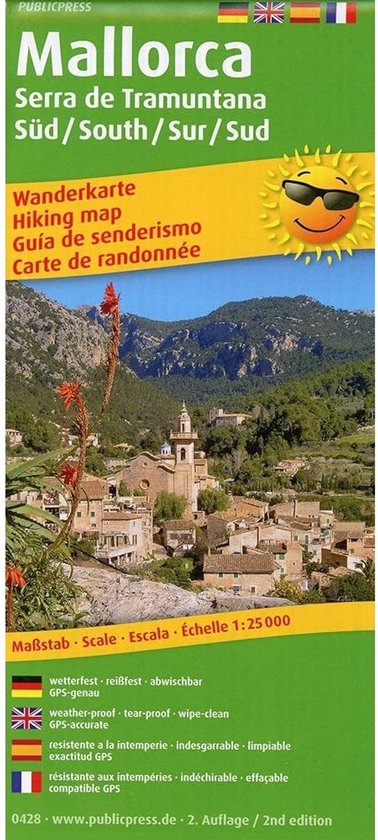 Majorca - Serra de Tramuntana Sur/South /South/Sud - cover