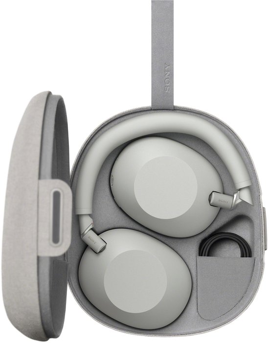 Sony WH-1000XM6 - Casque sans fil à réduction de bruit - Argent