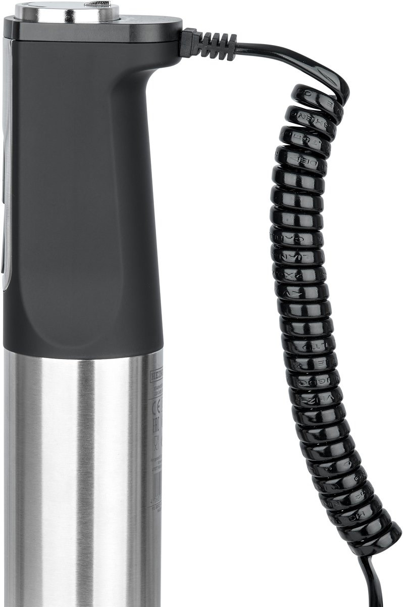 HENDI Krachtige staafmixer met spiraalsnoer en LCD-display – 1000W – 65x425 mm