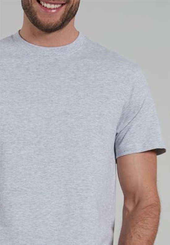 T-shirts homme Gotzburg coupe classique col rond (lot de 2) - gris - Taille : XL
