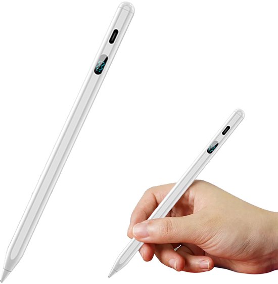 HAUSS SPOLE Stylus Pen-Magnetische Dop Voor iPad Pro/Mini-Air-11/12,9 Inch- Pencil Geschikt Voor Tablet, Ipad, Android en Apple - Stylus pen tablet - Palm rejection -2 extra punten van HAUSS SPOLE — afbeelding 4