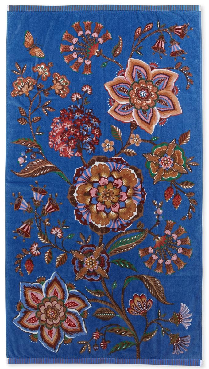Pip Studio Viva La Vida Strandlaken - 100x180 cm - Blauw