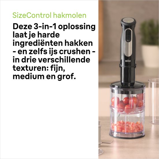 Braun MultiQuick 5 Pro MQ55.254M - Staafmixer - Zwart
