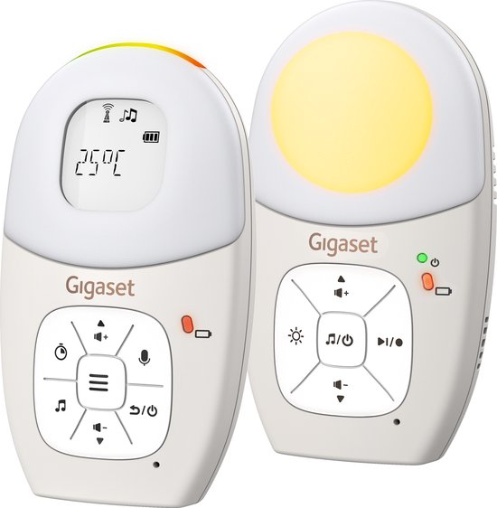 Gigaset Baby 100 Audio - Babyfoon dect - Terugspreekfunctie - Gigaset - €69,99