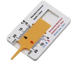Go Go Gadget - Bandenprofiel - Profielmeter - Dieptemeter - Autoband - Klein formaat