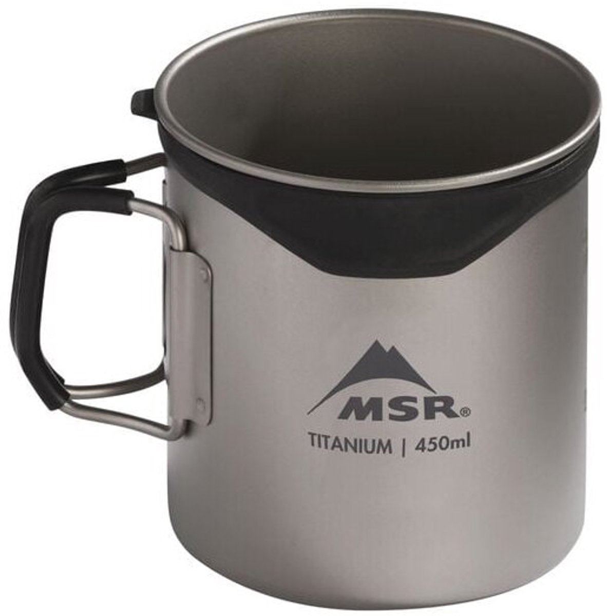 MSR - Titan beker 450 ml - Titanium - Mok - Lichtgewicht