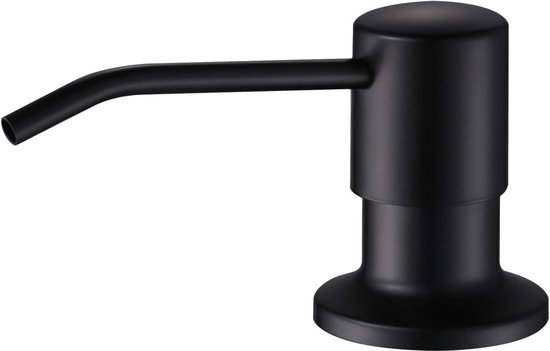 Keukenzeepdispenser 300ml RVS Goud - 360° Draaibaar Spoelbak Zeepdispenser