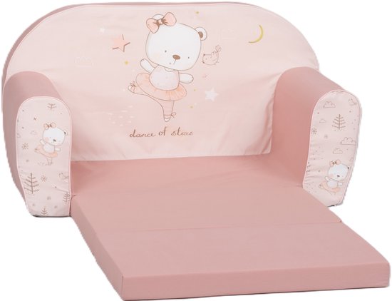 Kinderzetel Ballerina Beer Bank - Kinderfauteuil - Kinderbank - Kindersofa - Kinder fauteuil - Kinderzeteljes peuters - Kinder zetel - Kinderstoel - kinderfauteuils - Speelgoed 1 jaar - Gomoor van Merkloos — afbeelding 2