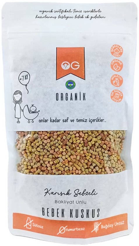 HANT | Mini Groenteparels - 8x Groenten - Baby en Peuter – Glutenvrij, Tarwevrij, Puur (250g)
