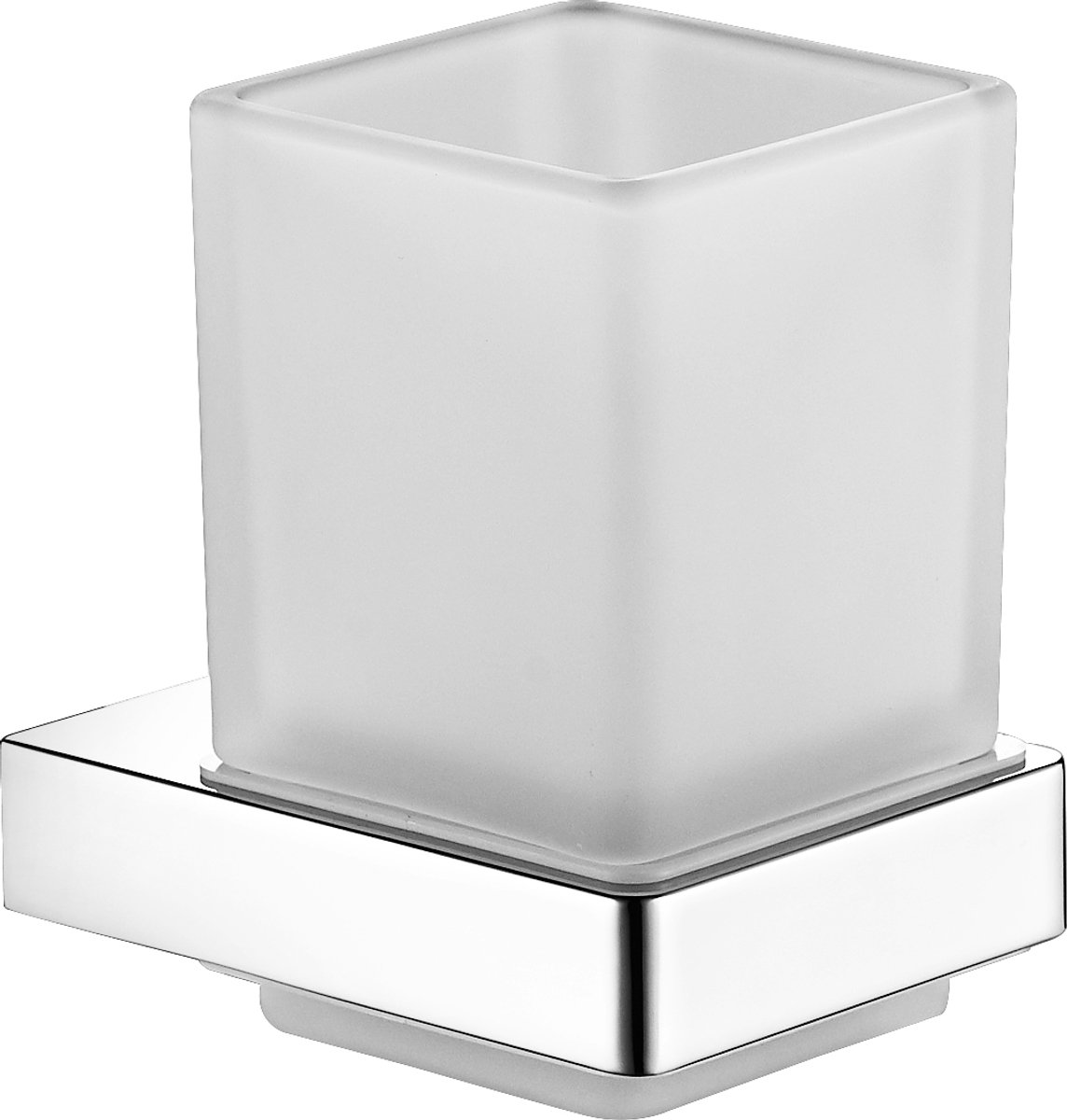 Plieger Altea Glashouder – Bekerhouder badkamer - Wandmontage – Chroom
