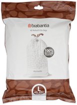 Sac poubelle Brabantia L 40-45 litres 40 sacs