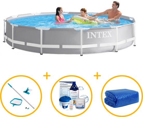 Intex zwembad 305 x 76 | Prism Frame met filterpomp | Rond ...