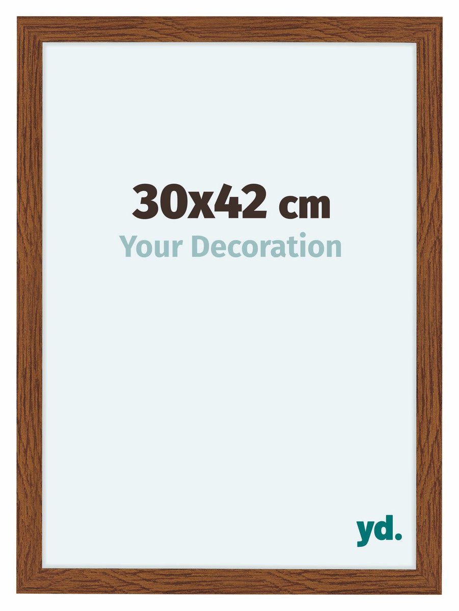 yd. Your Decoration - Fotolijst 30x42 cm - MDF - Eiken Rustiek - Como