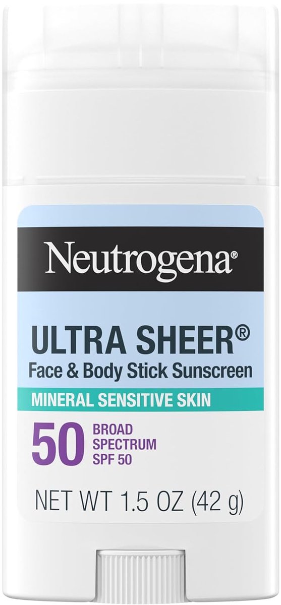 Neutrogena - Ultra Sheer Dry Touch SPF 50 Mineral Sunscreen Stick