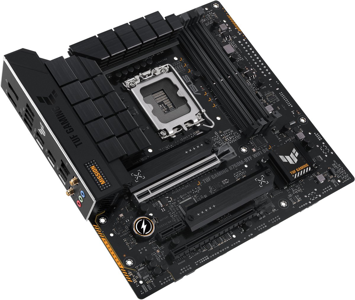 Asus Tuf Gaming B760M-Btf Wifi D4 - Moederbord - Micro Atx - Intel B760 - Lga - afbeelding 2