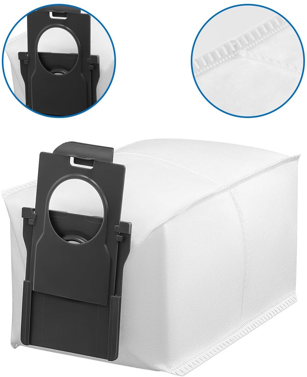 Zijborstels voor Dreame L40s Pro Ultra - 4 stuks