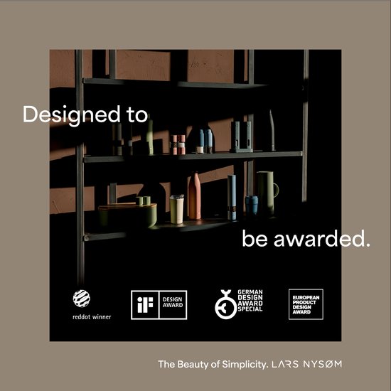 LARS NYSØM Set de couteaux à fromage 'Nedskæring' Stainless Steel