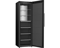 Hisense FT5K310GSFC - Vrijstaande vriezer - No-Frost - 185 cm hoog - 312 liter - Energielabel C - Invriesvermogen 15 kg/24u - Geluidsniveau 35 dB - LED Display - FastFreeze - Deuralarm - Interverter Compressor - ConnectLife