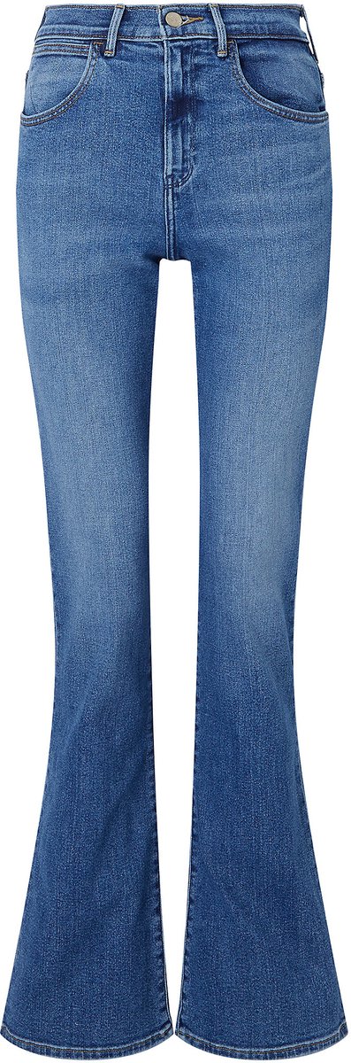 Wrangler Dames Jeans Broeken BOOTCUT bootcut Fit 30W 32L Volwassenen Raven W28b4736y