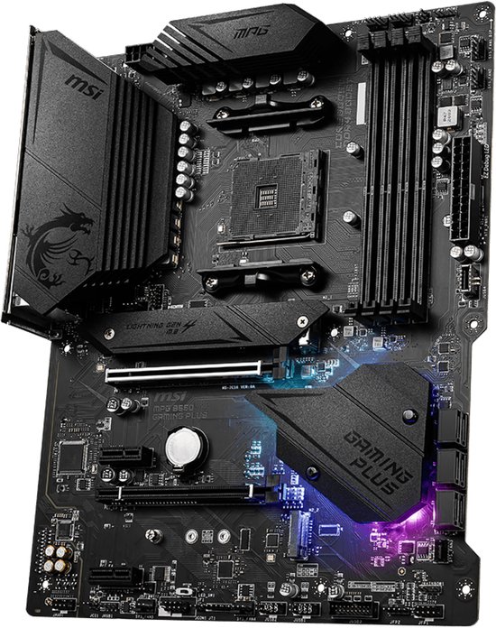 MSI MPG MPG B550 Gaming Plus - Moederbord - ATX - AMD B550