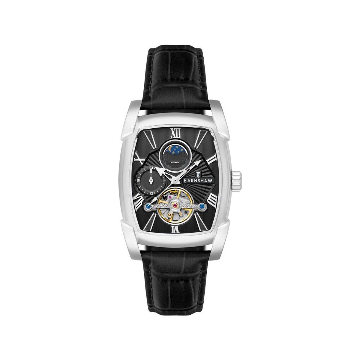 Earnshaw - ES-8296-01 - Polshorloge - Heren - Automatisch - Heritage Kensington