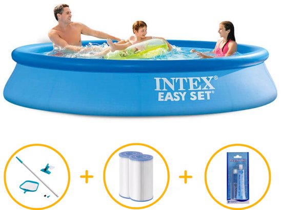 Intex zwembad rond 305 x 76 | Metal Frame