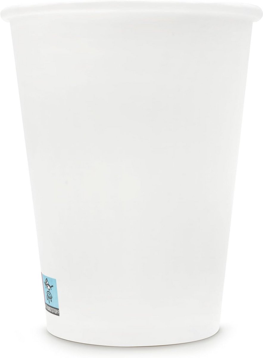 Image of 100 Papieren Bekers 300 ml - Geschikt voor Warme Dranken en Evenementen